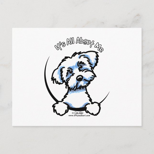 Cartão Postal Maltês é tudo sobre mim (Frente)