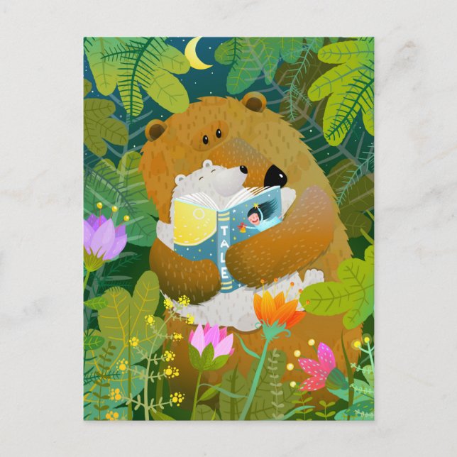 Cartão Postal Mama Bear (Frente)