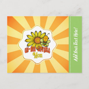Cartão Postal Mamãe Incrível Girassóis