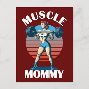 Cartão Postal Mamães Musculares - Fêmea
