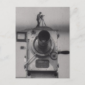 Cartão Postal Man with a Movie Camera (1st Shot)