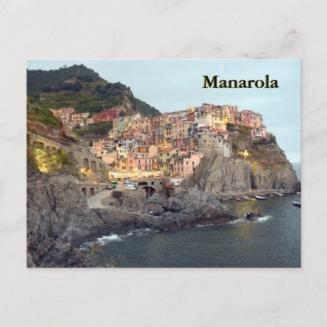 Cartão postal Manarola (Frente)