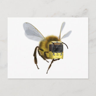Cartão Postal Manchester Bee x Manchester Metrolink Tram