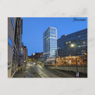 Cartão Postal Manchester Blue Hour