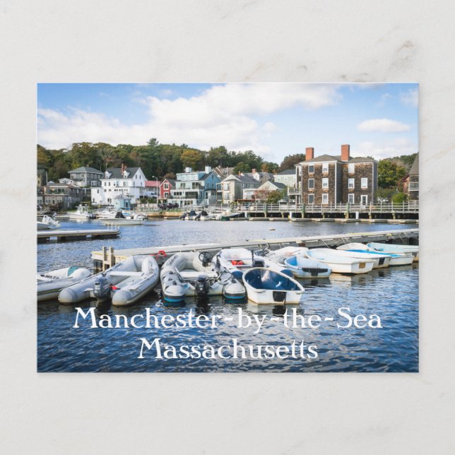 Cartão Postal Manchester-by-the-Sea Massachusetts (Frente)