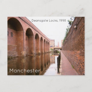 Cartão Postal Manchester Deansgate Locks 1998
