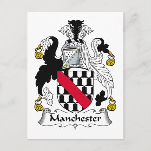 Cartão Postal Manchester Family Crest