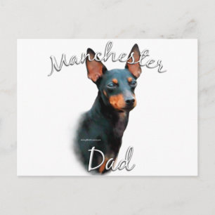 Cartão Postal Manchester Terrier Pai 2