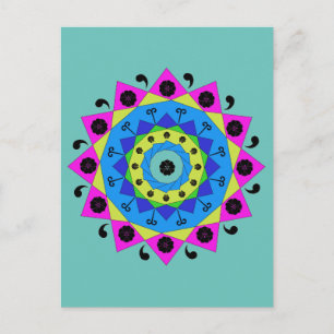 Cartão Postal Mandala
