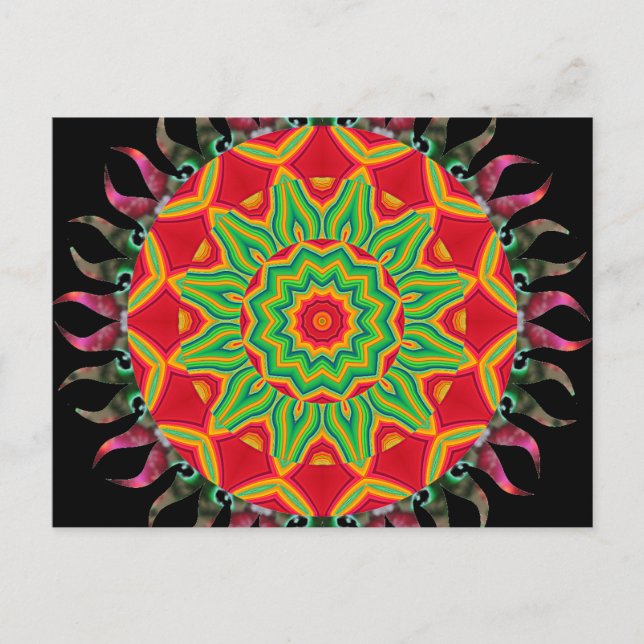 Cartão Postal Mandala (Frente)