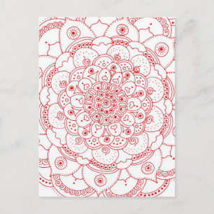 Cartão postal Mandala 2