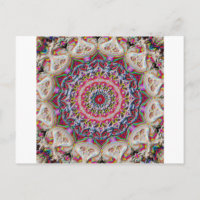 Mandala circular colorido