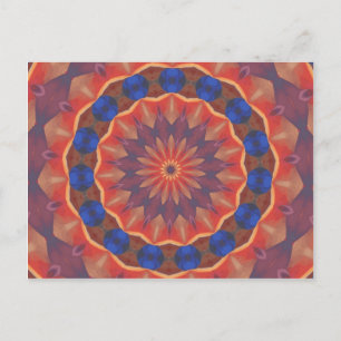 Cartão Postal Mandala de Diversidades Infinitas
