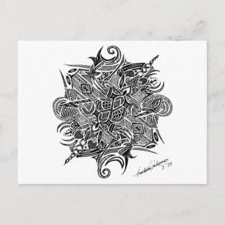 Cartão Postal Mandala | Personalizável