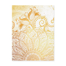 Mandala - pincel de Ouro