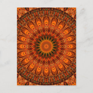 Cartão Postal Mandala, sinto-me bem por Tutti