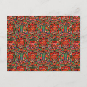 Cartão Postal Mandala tibetana