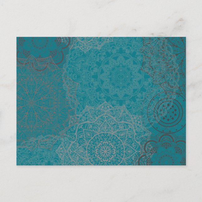 Cartão Postal Mandalas (Frente)