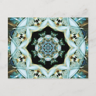 Cartão Postal Mandalas do Coração da Liberdade 21