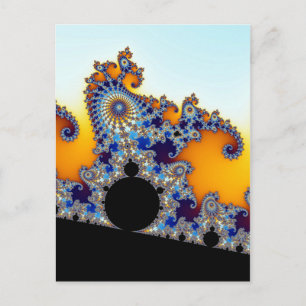 Cartão Postal Mandelbrot Set Fractal Seacavalo