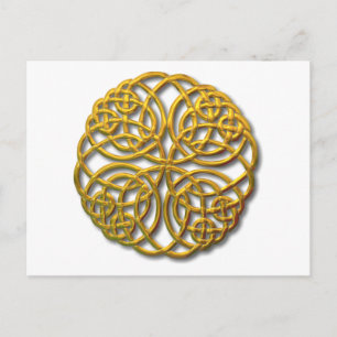 Cartão Postal Mandella gold