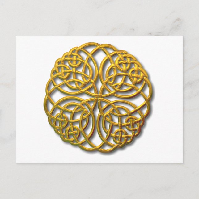 Cartão Postal Mandella gold (Frente)