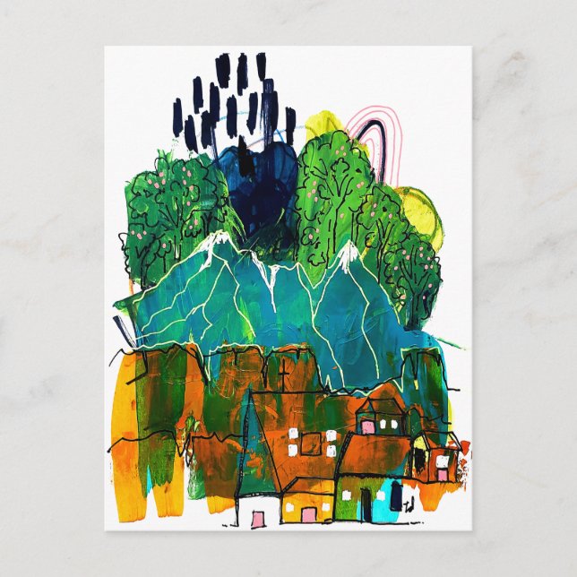 Cartão Postal Mandu (Frente)