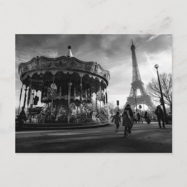 Cartão Postal Manège de Paris (Frente)
