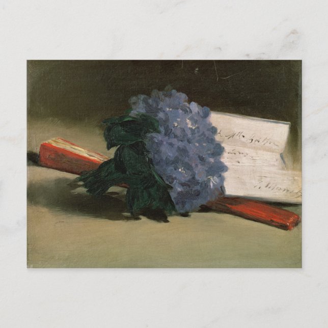 Cartão Postal Manet | Bouquet of Violets, 1872 (Frente)