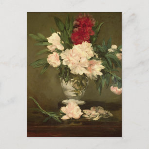Cartão Postal Manet   Vase de Peões num Pedestal Pequeno, 1864