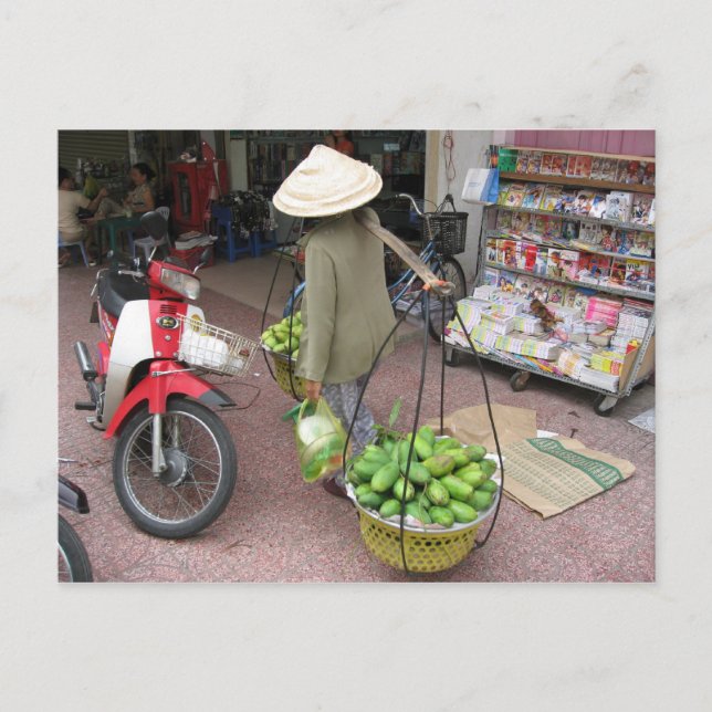 Cartão Postal Mango Seller (Frente)