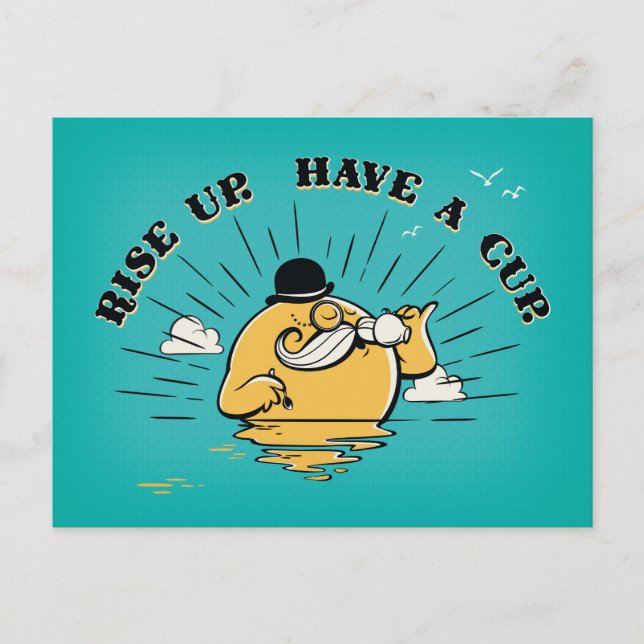 Cartão Postal Manhã Brew (Frente)