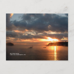 Cartão Postal Manhã De Inverno