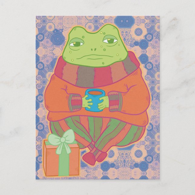 Cartão Postal Manhã de Natal (Frente)