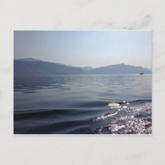 Cartão Postal Manhã no mar