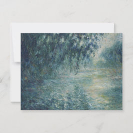 Cartão Postal Manhã no Sena Monet