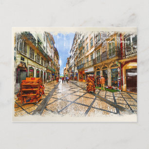 Cartão Postal Manhã Quieta Coimba - O Real Portugal