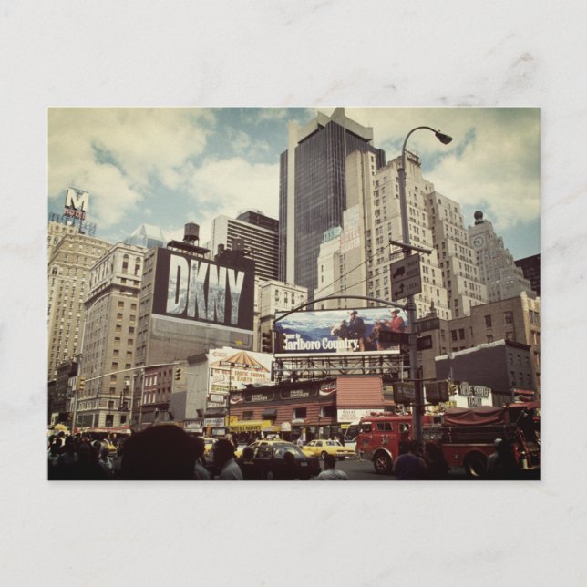 Cartão Postal Manhattan, 42nd Street (Frente)