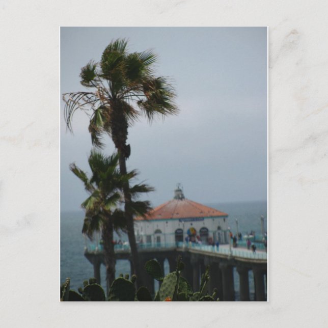 Cartão Postal Manhattan Beach, Califórnia (Frente)