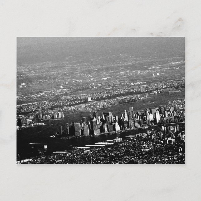 Cartão Postal Manhattan de Above (Frente)