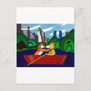 Cartão Postal Manhattan Kiss