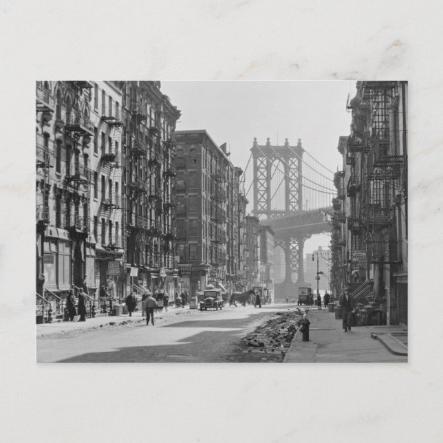 Cartão Postal Manhattan, Nova Iorque (Frente)