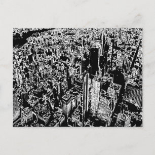 Cartão Postal Manhattan projetado