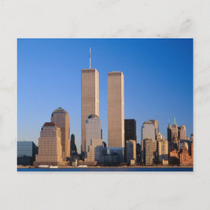 Cartão Postal Manhattan Skyline and Hudson River, New York, 2