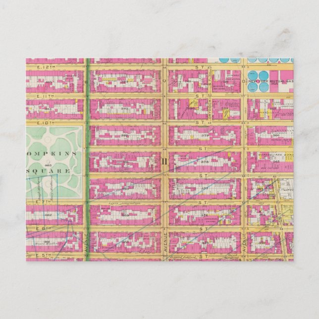 Cartão Postal Manhatten, Nova Iorque (Frente)