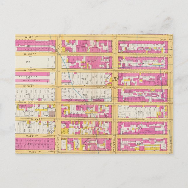 Cartão Postal Manhatten, Nova Iorque 4 (Frente)