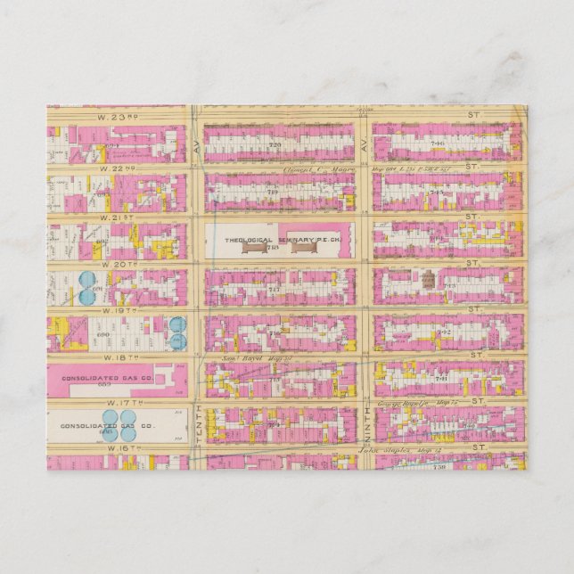 Cartão Postal Manhatten, Nova York 19 (Frente)