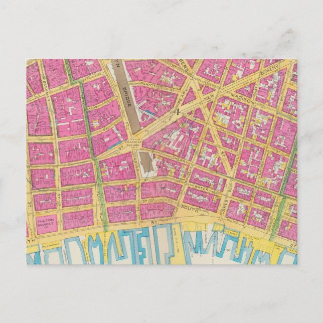 Cartão Postal Manhatten, Nova York 21 (Frente)