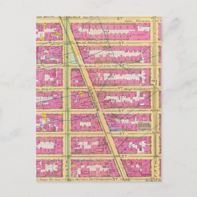 Cartão Postal Manhatten, Nova York 7 (Frente)