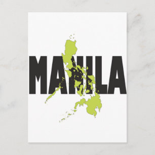 Cartão Postal Manila, Filipinas